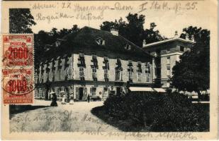 1925 Rogaska Slatina, Rohitsch-Sauerbrunn; Trzanski Dom, Apotheke / spa, pharmacy (EK)