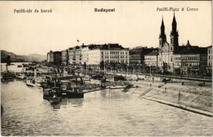 Budapest V. Petőfi tér és korzó