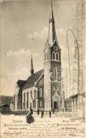 1908 Budapest II. Máriaremete, Mária-Remete; Új templom (Rb)
