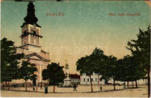 1922 Cegléd, Római katolikus templom (lyuk / pinhole)