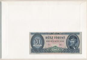 Magyarország 1975. 20Ft felbélyegzett borítékban, bélyegzéssel T:I Hungary 1975. 20 Forint in envelo...