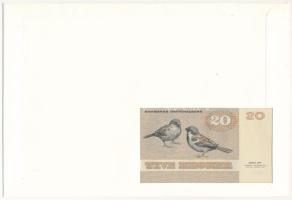 Dánia 1972. 20K borítékon grönlandi bélyeggel, bélyegzéssel T:I Denmark 1972. 20 Kroner in envelope ...
