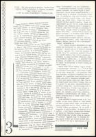 1984 Artpool Letter (AL) 10. szám. Szamizdat művészeti folyóirat egy száma (összesen 11 szám jelent ...