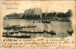 1900 Amsterdam, Amstel Hotel, boat trips (EB)
