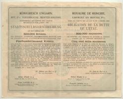 Budapest 1906. "Pesti Hazai Első Takarékpénztár -Egyesület" 100K-ról szóló nyereménykötvén...