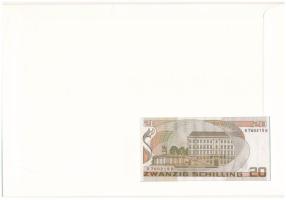 Ausztria 1986. 20Sch felbélyegzett borítékban, bélyegzéssel T:I 
Ausztria 1986. 20 Schilling in env...