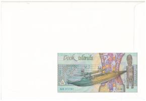 Cook-szigetek 1992. 3$ felbélyegzett borítékban, bélyegzéssel T:I 
Cook Islands 1992. 3 Dollars in ...