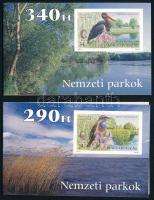 2000 Nemzeti parkjaink (III.) a kétféle bélyegfüzet (6.000)