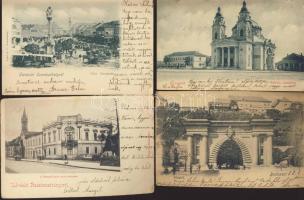 10 db városképeslap 1900-ból