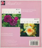 2011 Rózsák - képeslapnaptár 53 motívummal