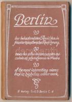Berlin - Pre-1945 leporello postcard booklet with 20 postcards