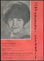 cca 1960 5 db tánczenei kotta