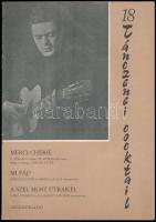 cca 1960 5 db tánczenei kotta