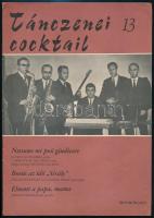 cca 1960 5 db tánczenei kotta