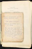 1945 Valgai hadifogolytáborban előadott színmű kéziratok 3 db Bognár Lajostól. Gépiratként