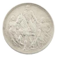 1896KB 1K Ag "Millenium" eredeti barna "Millenniumi Koronaérem - 1896" eredeti b...