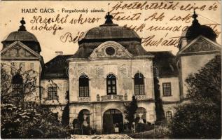 1927 Gács, Halic; Forgách kastély / Forgacovsky zámok / castle (EB)