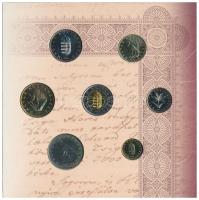 2003. 1Ft-100Ft (7xklf) forgalmi sor szettben + 20Ft "Deák Ferenc" forgalmi emlékérme, bel...