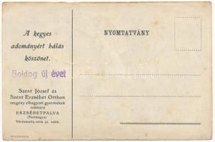 Budapest XX. Pestszenterzsébet, Pesterzsébet, Erzsébetfalva; "Isten fizesse meg! A kegyes adomá...