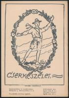 1917-1918 A Cserkészélet 4 db száma