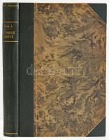 Hock János: Az ember könyve. Bp., 1937., Urbányi István. Átkötött félvászon-kötés, a címlap és két l...