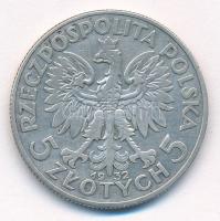 Lengyelország 1932. 5Zl Ag T:2- Poland 1932. 5 Zlotych Ag C:VF Krause Y# 21