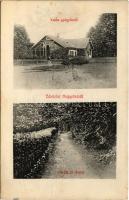 1910 Nagyrőce, Nagy-Rőcze, Gross-Rauschenbach, Velká Revúca; Vasas gyógyfürdő, Fürdői út. Lévai Izsó kiadása / spa, bath, road (fl)