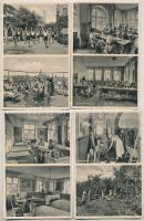 Nördlingen, Haushaltungs- und Handarbeitsschule mit evang. Mädchenpensionat / girl school - 7 pre-1945 unused postcards