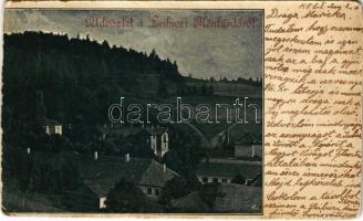 1900 Leibic, Leibicz, Leibitz, Lubica; Kénfürdő, nyaraló / spa, sulfur bath, villa (kopott sarkak / worn corners)