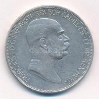 Ausztria 1908. 5K Ag Ferenc József - Jubileum T:2  Austria 1908. 5 Corona Ag Franz Joseph - Jubilee C:XF Krause KM#2809