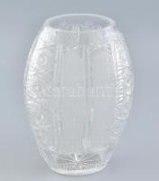 Ólomkristály váza, hibátlan, m: 27 cm