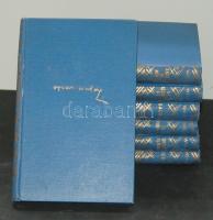 cca 1940 Wilde Oszkár össszes művei 7 kötet, Franklin társulat (kiváló állapotban)