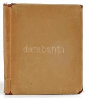 cca 1947 Emlékkönyv, több rajzzal