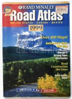 Rand McNally Road Atlas 1999: United States, Canada, Mexico. Kiadói papírkötés.