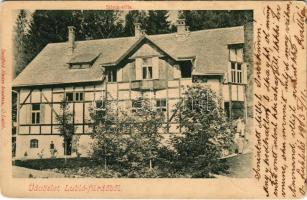 1903 Lublófüred, Lubló-fürdő, Kúpele Lubovna (Ólubló, Stará Lubovna); Silvia nyaraló. Szeiffert Endre kiadása / villa, spa (EB)
