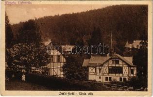 1927 Lublófüred, Lubló-fürdő, Kúpele Lubovna (Ólubló, Stará Lubovna); Silvia nyaraló / villa, spa (EK)