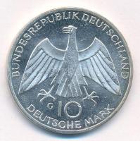 Német Szövetségi Köztársaság 1972G 10M Ag "Olimpia-München" T:2 
FRG 1972G 10 Mark Ag &qu...
