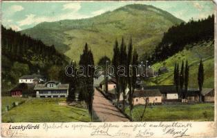 1904 Lucski-fürdő, Lúcky Kúpele (Liptó); látkép / spa, general view. O.Z.M. (EM)