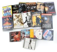 32 db klf filmes DVD + 6 dv zenei CD