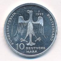 Németország 1995F 10M Ag "III. Henrik szász herceg" T:2 kis ph. Germany 1995F 10 Mark Ag &...