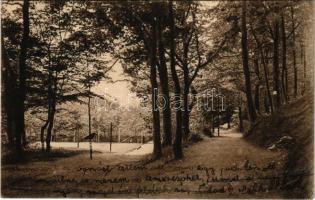 1917 Rozsnyófürdő, Kúpele Roznava (Rozsnyó, Roznava); Teniszpálya / tennis court, spa (EK)