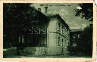 1942 Rozsnyó, Roznava; Kúpele / Fürdőház. Gömöri Zoltán kiadása / spa, bathhouse (b)