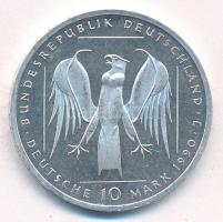 NSZK 1990J 10M Ag "800 éves a Német Lovagrend" T:1-
FRG 1990J 10 Mark Ag "800th Anni...