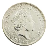 Nagy-Britannia 2016. 2P "II. Erzsébet" Ag kapszulában T:BU 
Great Britain 2016. 2 Pounds ...