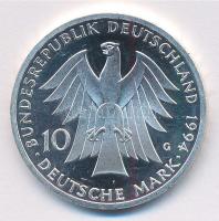 Németország 1994G 10M Ag "Johann Gottfried Herder" T:1- patina Germany 1994G 10 Mark "...