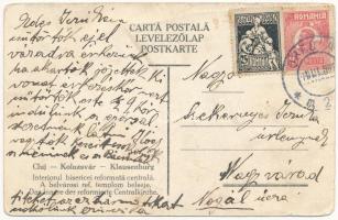 Kolozsvár, Cluj, Klausenburg; A belvárosi református templom belseje / Calvinist church interior (fa...