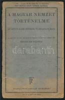 1926 A magyar nemzet történelme az osztott elemi népiskola VI. osztálya számára, írta: Keszler Károly, viseltes állapotban, 67p