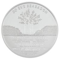 2020. 30.000Ft Ag "30 éve szabadon" tanúsítvánnyal, tájékoztatóval T:PP Adamo EM393