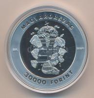 2020. 30.000Ft Ag "30 éve szabadon" tanúsítvánnyal, tájékoztatóval T:PP Adamo EM393