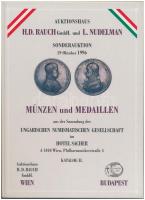 Auktionhaus H.D. Rauch GmbH. und L. Nudelman: Münzen und Medaillen - Katalog II. 1995. Jó állapot. Auktionhaus H.D. Rauch GmbH. und L. Nudelman: Münzen und Medaillen - Katalog II. 1995. Good condition.